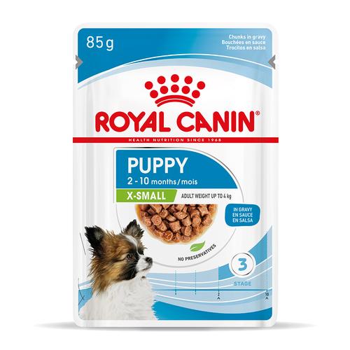 Royal Canin X-Small Puppy en sauce pour chien - 24 x 85 g