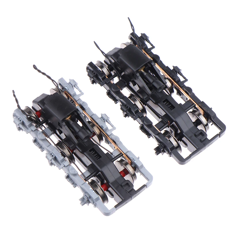 Ho Maßstab 1:87 Fahrwerk Drehgestell Modellbahn Layout Zubehör elektrische Zug teile Chassis DIY Diorama Landschaft für Hobby
