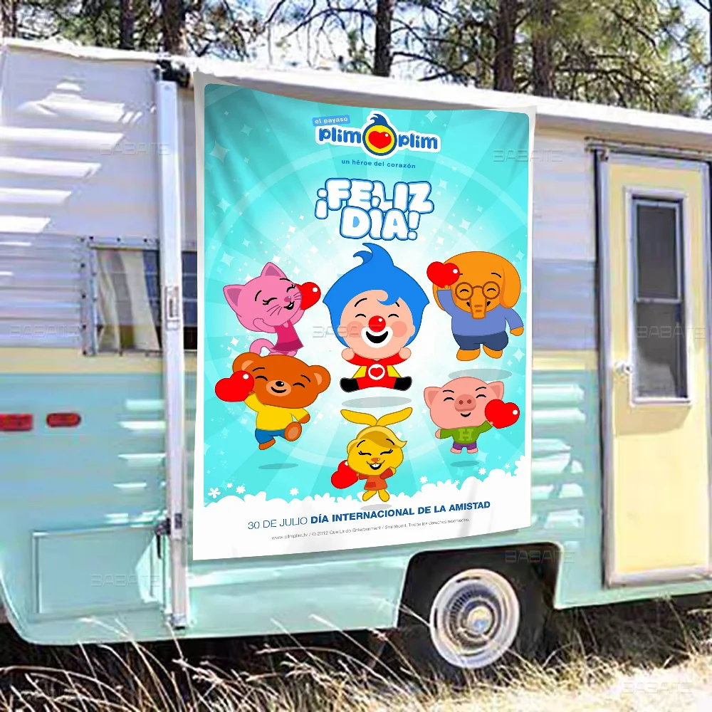 P-plim p-plim fort geschrittenes Drucken kommerzieller Werbe flagge Firmen party banner