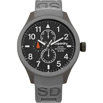 Superdry Herrenuhr Quartz Silber