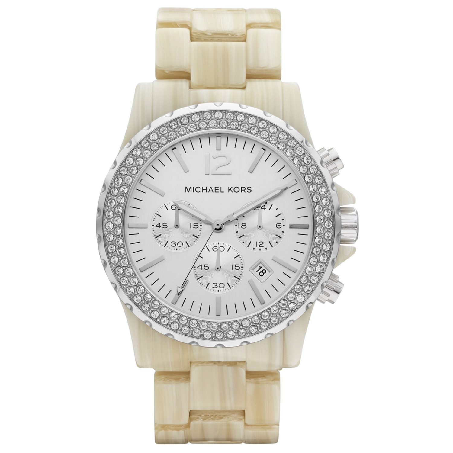 Michael Kors Damenuhr Quartz Silber Image