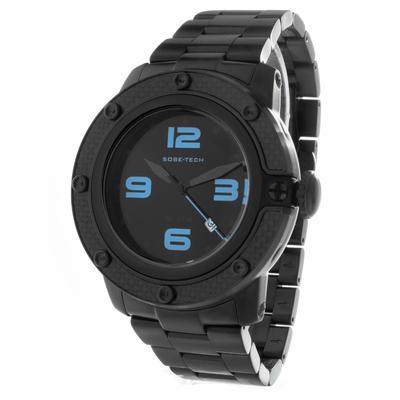 Glam Rock Herrenuhr Quartz Schwarz Image