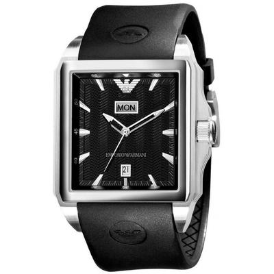 Emporio Armani Herrenuhr Quartz Silber