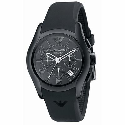 Emporio Armani Herrenuhr Quartz Schwarz