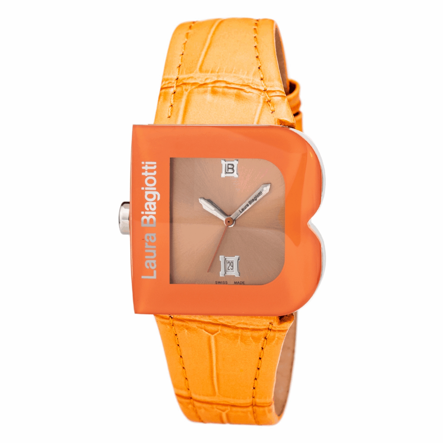 Laura Biagiotti Damenuhr Quartz Orange Image