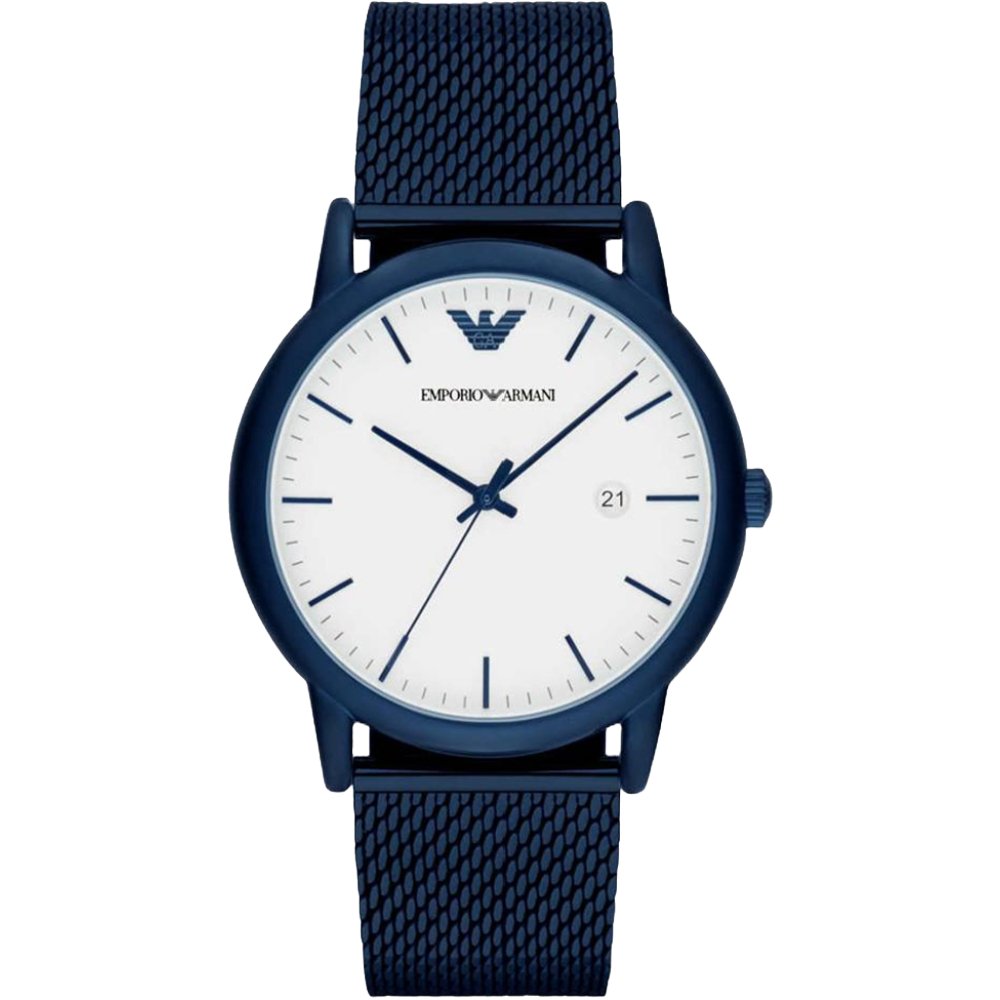 Emporio Armani AR11025 LUIGI Blau Herrenuhr Image