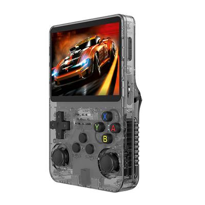 R36S Handheld Game Console 3.5 Inch IPS Screen Retro Game Console Linux System Screen Portable Pocket Video Player Travel Essentials 64GB and128Gtwo option Extra Large Memory Perfect Halloween Chr