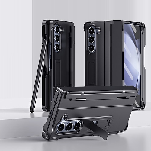 Handy Hülle Handyhüllen Für Z Fold 6 Z Fold 5 Z Fold 4 Z Fold 3 Rückseite Mit Ständer Stoßfest Retro TPU PC Image