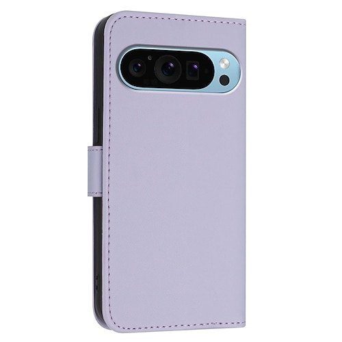 Handy Hülle Handyhüllen Für Pixel 9 Pro Pixel 9 Pro XL Pixel 8 Pro Pixel 8 Pixel 9 Pixel 7 Pixel 7 Pro Pixel 6 Pixel 6 Pro Flip-Cover mit Halterung mit Handschlaufe Kartenschlitz Retro TPU PU-Leder Image