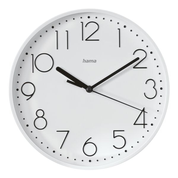 Hama Wanduhr »Salina« Ø 22 cm weiß Image