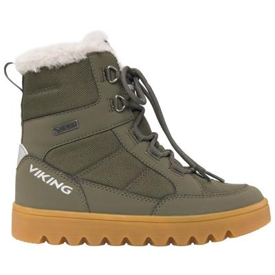 Viking - Kid's Fleek Warm GTX Zip - Winterschuhe 30 | EU 30 oliv Image