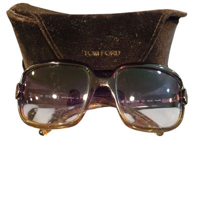 Gucci Accessories | Tom Ford “G” Gucci Vintage Sunglasses | Color: Black/Tan | Size: Os