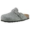 Hausschuh KIDSWORLD, Kinder, Gr. 32, grau (hellgrau), Filz, casual, Schuhe, Clog, Pantoffel, Homeslipper mit vorgeformtem Fußbett