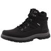 Winterboots ROMIKA, Herren, Gr. 45, schwarz, Lederimitat, Textil, unifarben, casual, Schuhe, Winterstiefelette, Outdoorschuh, Schnürboots mit Innenreißverschluss