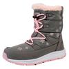 Winterstiefel LURCHI "Alby-TEX", Kinder, Gr. 30, grau (grau, rosa), Textil, Lederimitat, sportlich, Schuhe, Sschneeboots mit Schneeflocken, Größenschablone zum Download