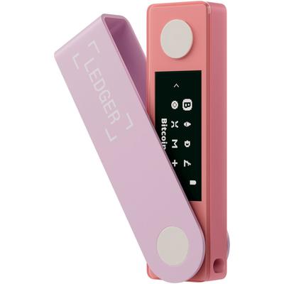 LEDGER Krypto Hardware-Wallet "Nano X", pink, B:1,86cm H:7,2cm T:1,18cm, Chipkartenleser