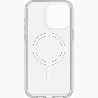 OTTERBOX Backcover "Symmetry Hülle Apple iPhone 15 Pro Max, MagSafe & Schutzglas" Hüllen 3x getestet nach Militärstandard und Premium Glass Displayschutz Gr. Apple iPhone 15 Pro Max, farblos (transparent)