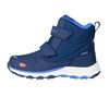 Winterstiefel TROLLKIDS "KIDS HAFJELL WINTER BOOTS", Gr. 28, blau (navy, medium blau), Synthetik, mehrfarbig, sportlich, Schuhe, wasserdicht, Klettverschluss, reflektierende Details