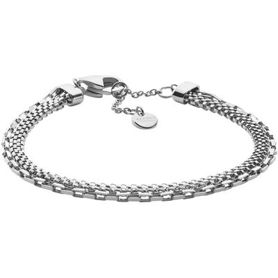 Armband SKAGEN "Schmuck Geschenk Edelstahl Armkette Tov Mesh, SKJM0235040", silber (edelstahlfarben), Armbänder, Edelsta