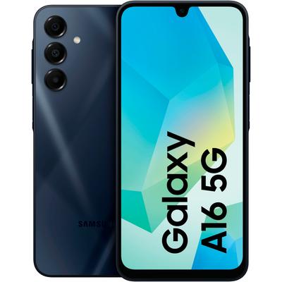 SAMSUNG Smartphone "Galaxy A16 5G" Mobiltelefone Gr. 128 GB, blau (blue black)