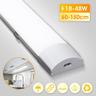 Jopassy - Lampe led pour locaux humides Lampe pour locaux humides blanc neutre 120 cm atelier IP65