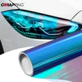 Autocollant de voiture caméléon lumière phare feu arrière Film de feu arrière autocollants d'enveloppe de vinyle imperméable pour accessoires de voiture de moto