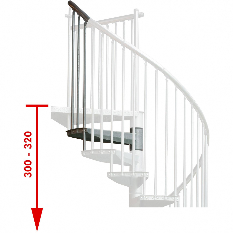 Minka Höhenerweiterung für Rondo Zink Plus, 320 cm, 120 cm Image
