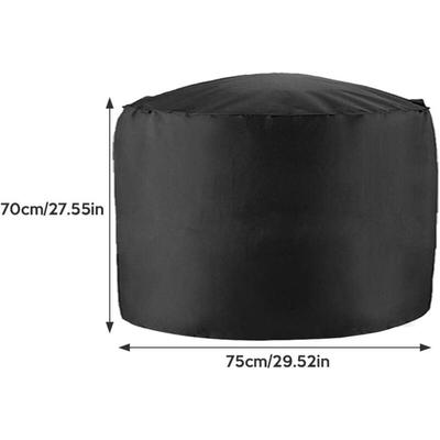 Grillabdeckung 75 x 70cm bbq Schutzhülle 210D Oxford Stoff Wasserdicht Grillplane Grillabdeckung Image