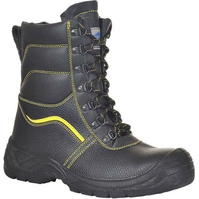 Webfellgefütterte Winter-Sicherheitsstiefel S3 ci 38 - Schwarz - Portwest