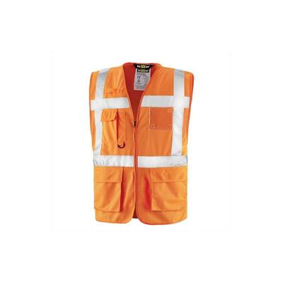 Warnschutz-Weste amherst 100% Polyester leuchtorange 4213 Gr. xs - Texxor