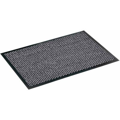 Hellgraue Fußmatte für die Vordertür Schwarz 40 x 60 Image