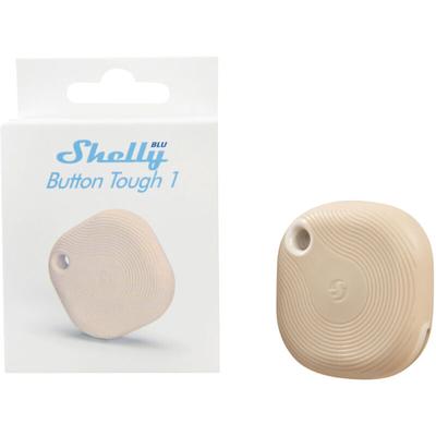 SHELLY Schalter u. Dimmer Blu Button Tough1 Mocha, Plug&Play, BT