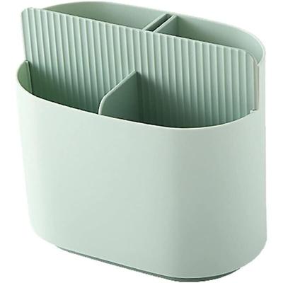 Küche Besteck Organizer Messer Halter Multifunktionale Löffel Gabel Lagerung Rack Box Abfluss Image