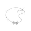 Elli Schleife Kristalle Silber 25 Damen