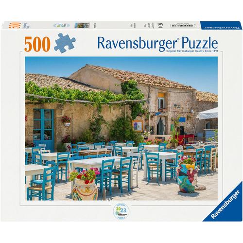 Puzzle RAVENSBURGER ""Marzamemi, Sizilien"" Puzzles bunt Kinder Made in Germany; FSC - schützt Wald weltweit