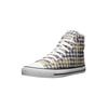 Sneaker ETHLETIC "White Cap Hi Cut", Gr. 45, grün (tweedgrün, just weiß), Obermaterial: 100% Baumwolle; Futter: 100% Baumwolle; Decksohle: 100% Baumwolle; Sohle: 100% Naturkautschuk, Schuhe Canvassneaker Sneaker high Sneakerboots, Fairtrade Produkt