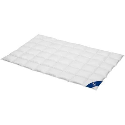 Daunenbettdecke SPESSARTTRAUM "Arosa Bettdecke min 135x200 cm & weitere Größen", weiß, B:200cm L:200cm, Bezug: 100% Baumwolle. Füllung: 90% Daunen, 10% Federn, Bettdecken, Bettdecke Winter, Sommer, Made in Germany Image