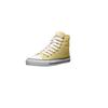 Sneaker ETHLETIC "White Cap Hi Cut", Gr. 37, gelb (watersign gelb, just weiß), Obermaterial: 100% Baumwolle; Futter: 100% Baumwolle; Decksohle: 100% Baumwolle; Sohle: 100% Naturkautschuk, Schuhe Canvassneaker Sneaker high Sneakerboots, Fairtrade...