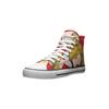 Sneaker ETHLETIC "White Cap Hi Cut", Gr. 40, rot (camou rot, just weiß), Obermaterial: 100% Baumwolle; Futter: 100% Baumwolle; Decksohle: 100% Baumwolle; Sohle: 100% Naturkautschuk, Schuhe Canvassneaker Sneaker high Sneakerboots, Fairtrade Produkt