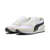 Sneaker PUMA "ST MILER Sneakers Erwachsene", Gr. 45, schwarz-weiß (weiß schwarz vapor gray), Obermaterial: Synthetik, Kuhleder, Textil; Futter: Textil; Laufsohle: Gummi, Schuhe