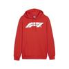 Hoodie PUMA "F1 ESS Motorsport Hoodie mit Logo Herren", Herren, Gr. XS, rot (pop rot), Obermaterial: 51% Baumwolle, 49% Polyester; Kapuzenfutter: 40% Polyester, 60% Baumwolle; Rippe: 38% Polyester, 58% Baumwolle, 4% Elasthan, normal, Langarm,...