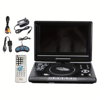 TEMU 9.8 16:9 270Â° Rotatable Lcd Dvd Portable Vcd Mp3 Viewer