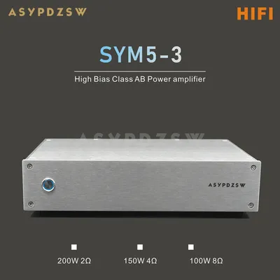 ASYPDZSW HIFI SYM5-3 High Bias Class AB Leistungsverstärker Basis auf Symasym5-3 Verstärker 100 W 8 Image