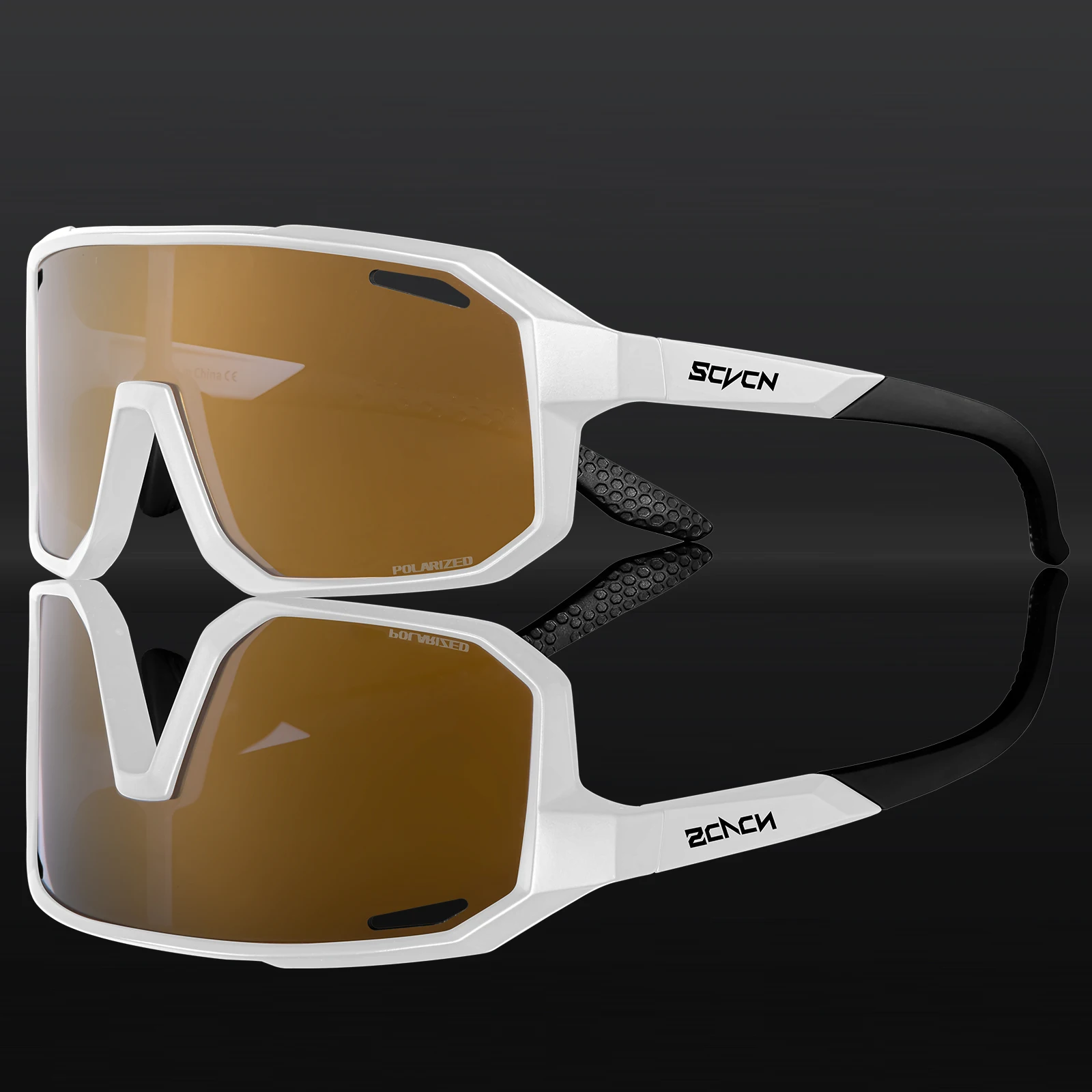 Scvcn Kinder-Mode-Baseball-Sonnenbrille Sport-Fahrrad-Brille für Kinder UV400 Jungen Mädchen Kleine Größe Brille Baseball Image