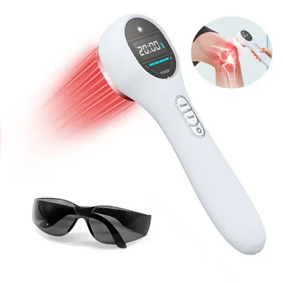 NEW 650nm 808nm Low Level Laser Red Light Therapy Device Cold Laser Arthritis Physical Therapy Equipment Pain Relief Health Care