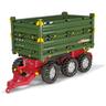 Schneider 12 501 2 - Rimorchio a 3 assi ribaltabile trilaterale rollyMulti Trailer 88 cm