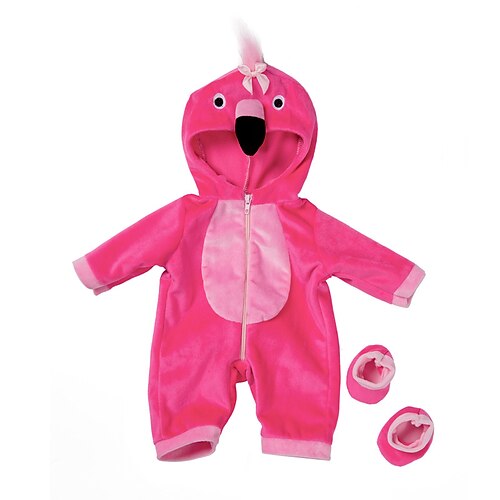AnzugSchuhe Puppenkleidung für 18 Zoll 43cm Babypuppe Süße Pullover Overalls Puppenkleidung Weihnachtsgeschenk