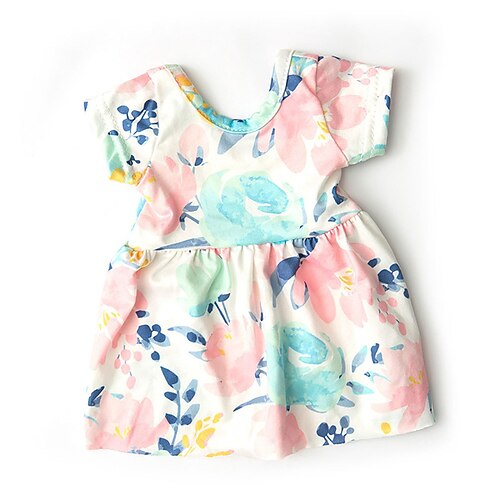 45 cm Puppenkleider und Zubehör passend für 45 cm Puppenmädchen (OHNE PUPPE) Weihnachtsgeschenk