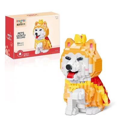 Micro Mini Blocks Dog Series Pets Dog Animal Model Set-Building and Pet Toys Gifts for Kid and Adult