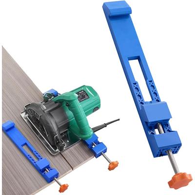 Adjustable Cutting Machine Base Guide, 12 Electric Circular Saw Milling Positioning Clamp Precision Wood Cutting Woodworking Guide Tools Specially Designed for Milling Tasks